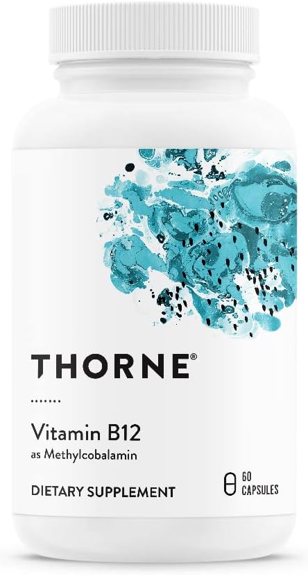 THORNE - Wellness Bundle - Vitamin C & B12 - Supports Heart, Nerve, Immune, and Tissue Health - 60 to 90 Servings