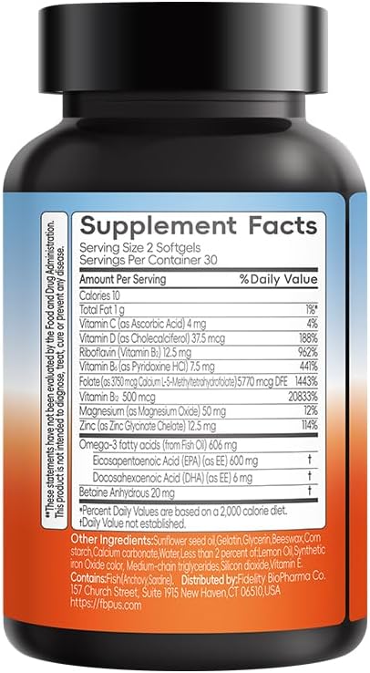CNS Fish Oil Plus Softgels Dietary Supplement