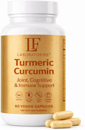 Turmeric Curcumin 2600mg Supplement — 95% Curcuminoids with Black Pepper Extract — High Absorption — Joint Mobility & Vitality Support — Vegan Capsules