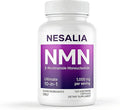 Nesalia NMN Complex 1000mg Per Serving, 120 Veggie Capsules - NAD+ Supplement with Resveratrol TMG CoQ10 Apigenin, Vegan Non-GMO Gluten-Free