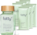 Fatty15 C15:0 Pentadecanoic Acid Supplement The Longevity Nutrient - 180 Vegan Capsules - 3X Cellular Benefits of Fish Oil EPA Omega 3 Supplements - Liver Support & Mitochondrial Health