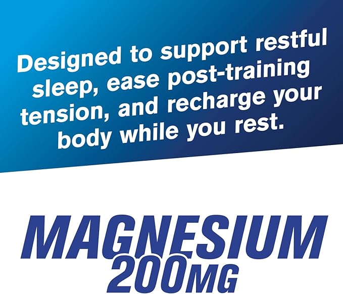 GAT SPORT Pro Magnesium, High Potency, Increased Absorption Vitamin B6, Vitamin D, 120 Capsules