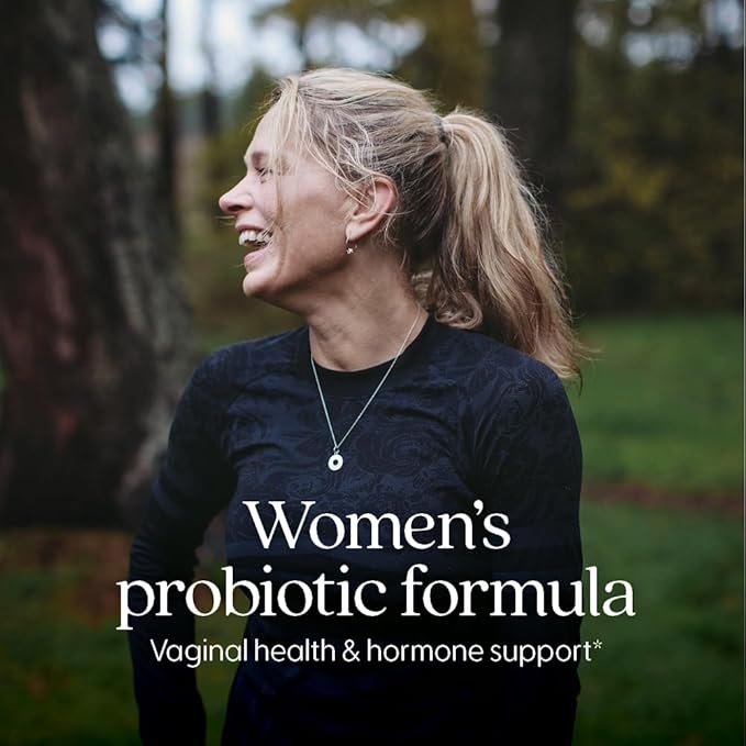 New Chapter Probiotics for Women - 30 ct (1 Month Supply), Women's Daily Probiotic with Prebiotics and Probiotics for Vaginal Health & Chaste Tree for Hormonal Support, 100% Vegetarian, Non-GMO