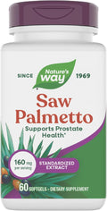 Nature's Way Saw Palmetto, 160 mg per serving, 60 Softgels