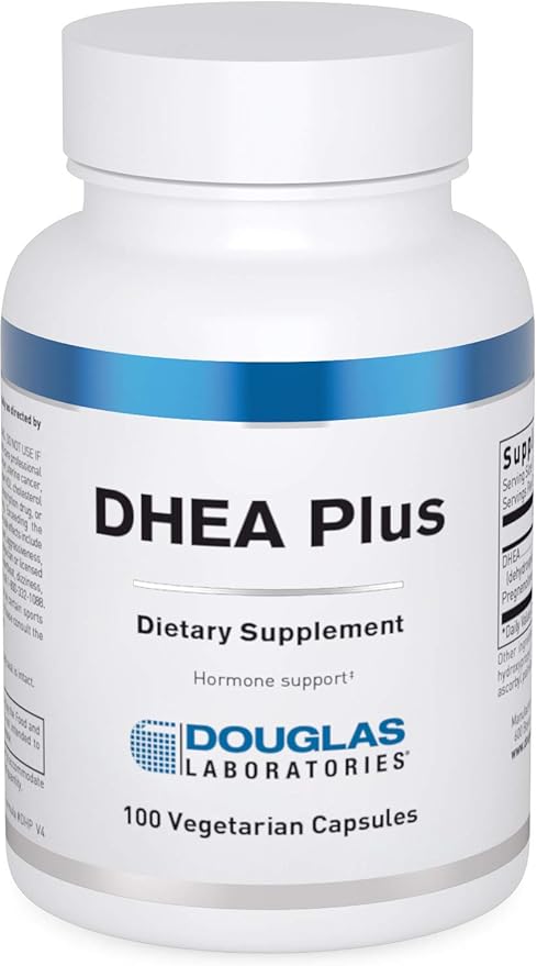 Douglas Laboratories DHEA Plus | 25 mg DHEA Plus Pregnenolone to Support Immune Health, Brain, Bones, Energy Metabolism, and Blood Lipid Metabolism* | 100 Capsules