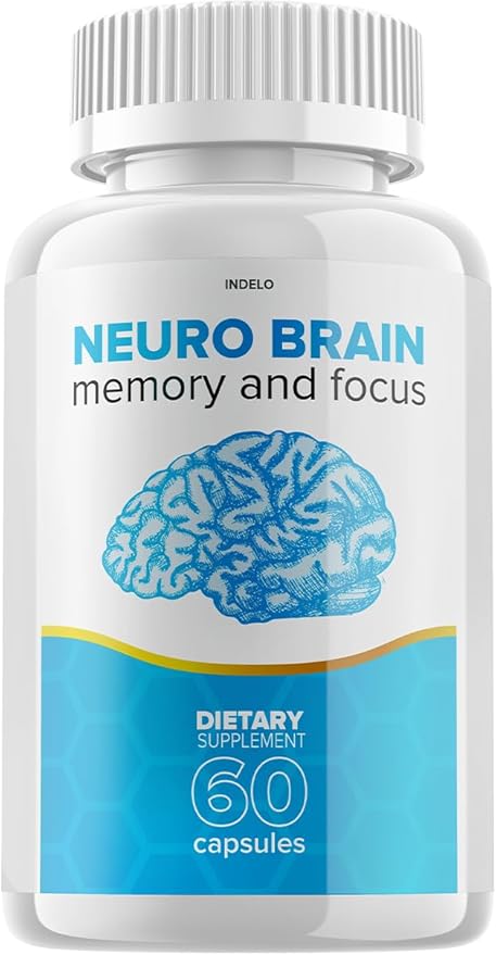 Neuro Brain and Focus Supplement, Neuro Brain Memory Focus and Cognitive Support, Neuro Brain Pills Nootropic, NeuroBrain to Boost Memory, Neuro Brain Vitamin Reviews (60 Capsules)