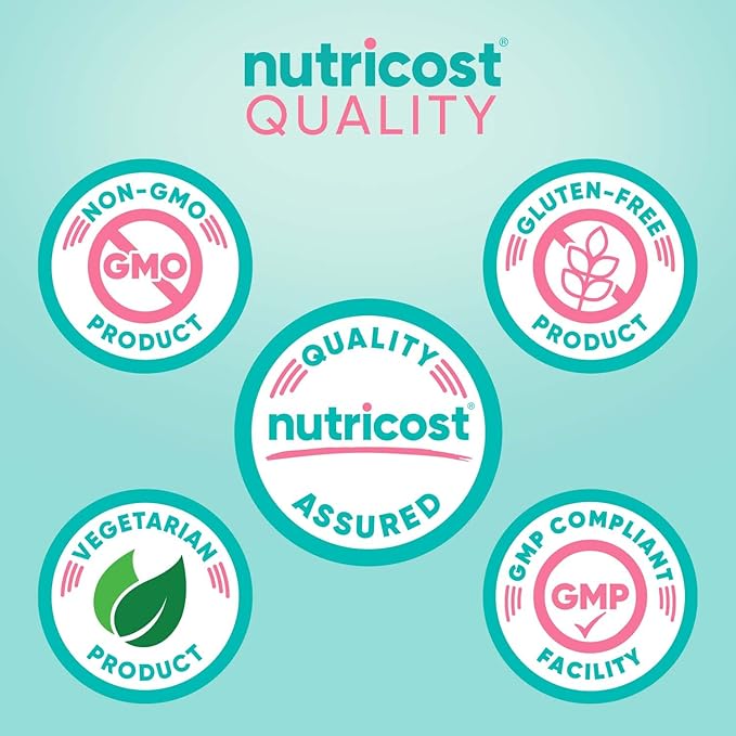 Nutricost D-Mannose with Cranberry Extract for Women 180 Capsules for 60 Servings Per Bottle - Vegan, GMO Free and Gluten Free