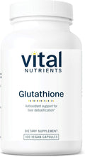 Vital Nutrients Glutathione 400mg - Antioxidant Support for Liver Detox - Vegan Antioxidant Supplement to Promote Liver Health and Liver Detox* - Gluten, Dairy, Soy Free - Non-GMO - 100 Capsules