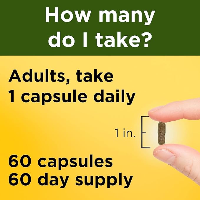 Nature Made Ashwagandha Capsules 125mg for Stress Support, 60 Capsules, 60 Day Supply (Pack of 2)