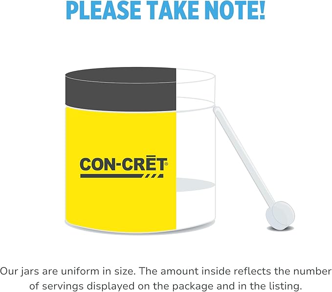 CON-CRET Creatine HCl Powder | Muscle, Cognitive, Cellular Energy Support | No Bloating or Cramps | USA Made & NSF Certified | Unflavored (64 Serving)