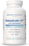 Biotics Research Potassium HP Potassium with Magnesium, Powdered Formula, Electrolyte, Supports Cardiovascular, Renal and Bone Health, Essential Mineral for Vascular and Muscle Function, 10 Ounces
