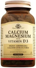 Solgar Calcium Magnesium with Vitamin D3-150 Tablets, Pack of 2 - Promotes Healthy Bones, Supports Nerve & Muscle Function - Non-GMO, Gluten Free, Kosher - 60 Total Servings