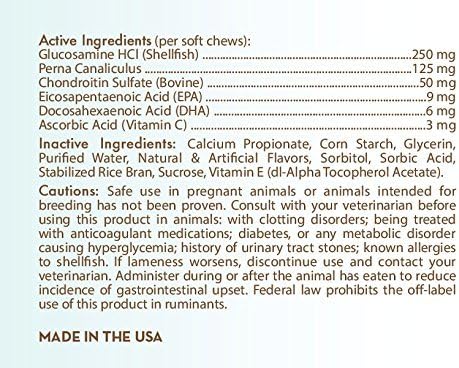 Healthy Breeds Australian Shepherd Z-Flex Minis Hip and Joint Support Soft Chews 60 Count (Pack of 2)