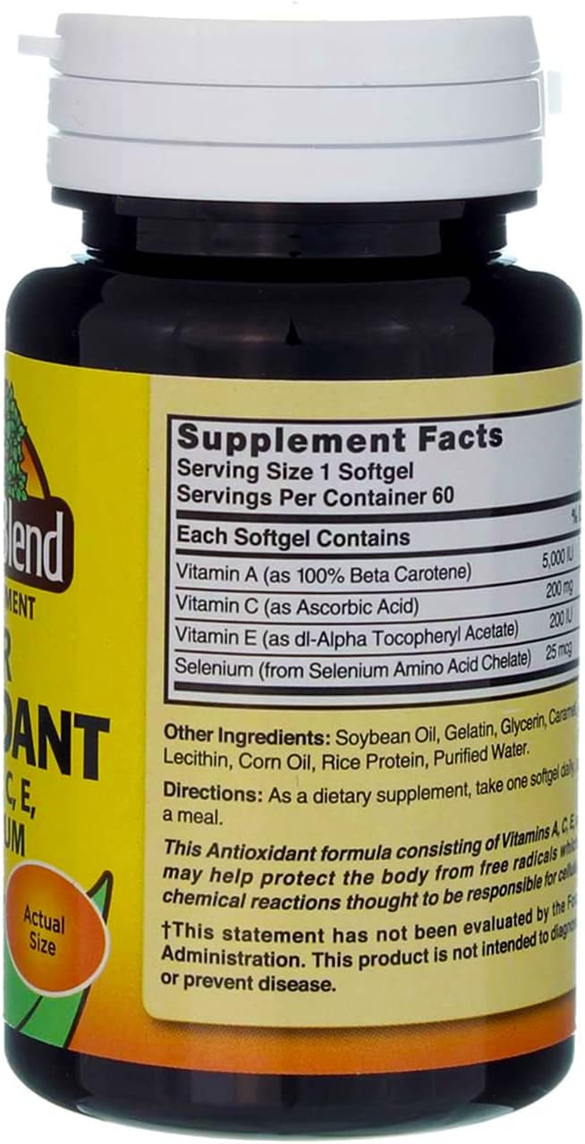 Nature's Blend Super Antioxidant Aces 60 Sgels
