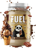 Underground Bio Labs Panda Fuel Premium Protein Whey,Hydrolyzed Collagen,Casein,Probiotics, Enzymes, Keto Friendly,Time Release, 25 Servings (2.5 Pound, Chocolate Ice Cream)