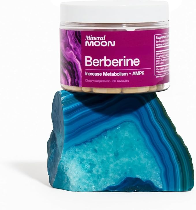 Premium Berberine Supplement Body Composition, 60 Capsules - with Cissus Quadrangularis & Berberine Phytosome - Supports Overall Wellness