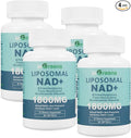inGreens Liposomal NAD+ Supplement 1800 mg with Nicotinamide Riboside, Trans Resveratrol, Trimethylglycine，Replaces NMN, Boost NAD+, Aging Defense，Cellular Energy, 240 Softgels
