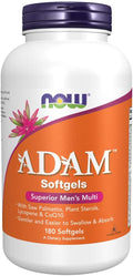 NOW Foods AdamTM Men's Multiple Vitamin -Softgels,180 Count (Pack of 1)