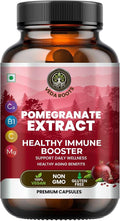 Pomegranate Extract Capsules – Antioxidant & Immune Booster for Men & Women – Heart, Skin & Joint Support – Polyphenol-Rich Supplement – 100 Vegan Capsules