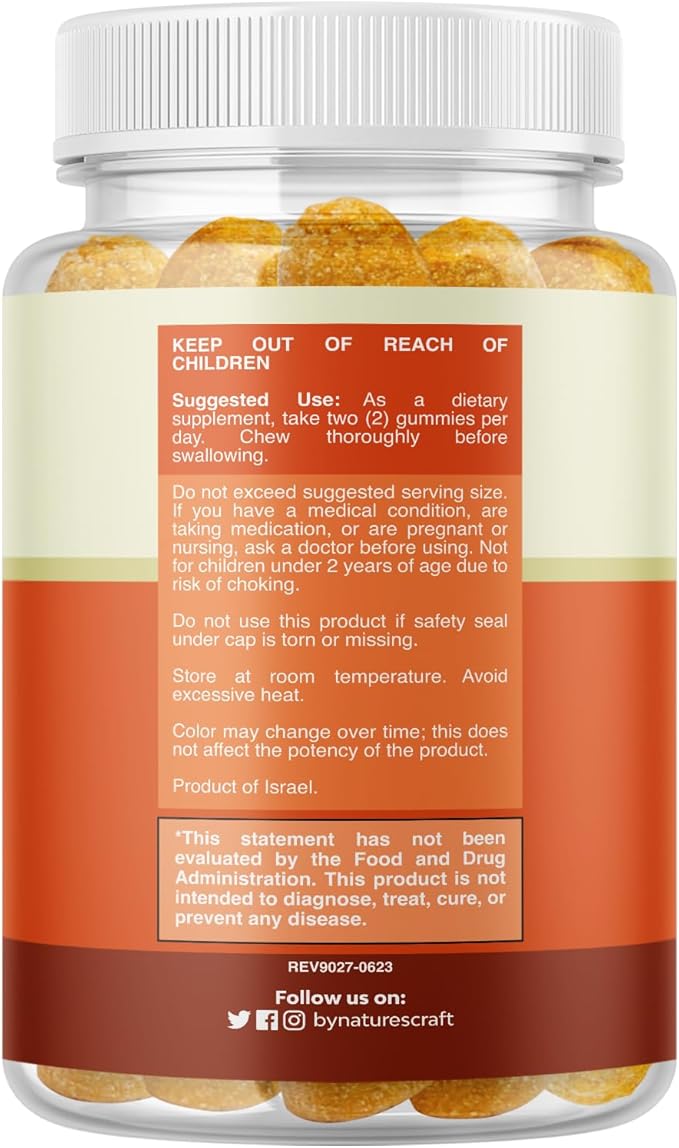 Turmeric Gummies for Adults - Extra Strength Joint Support Gummies with Turmeric Curcumin with Black Pepper Extract and Ginger - Peach Flavor Vitamins for Adults - 120 Count