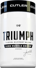 TRIUMPH Testosterone Booster for Men: Best Test Booster and Estrogen Blocker for Men with DIM, KSM 66 Ashwagandha, and Boron Citrate, Build Natural Lean Muscle Mass and Strength, 56 Veggie Capsules