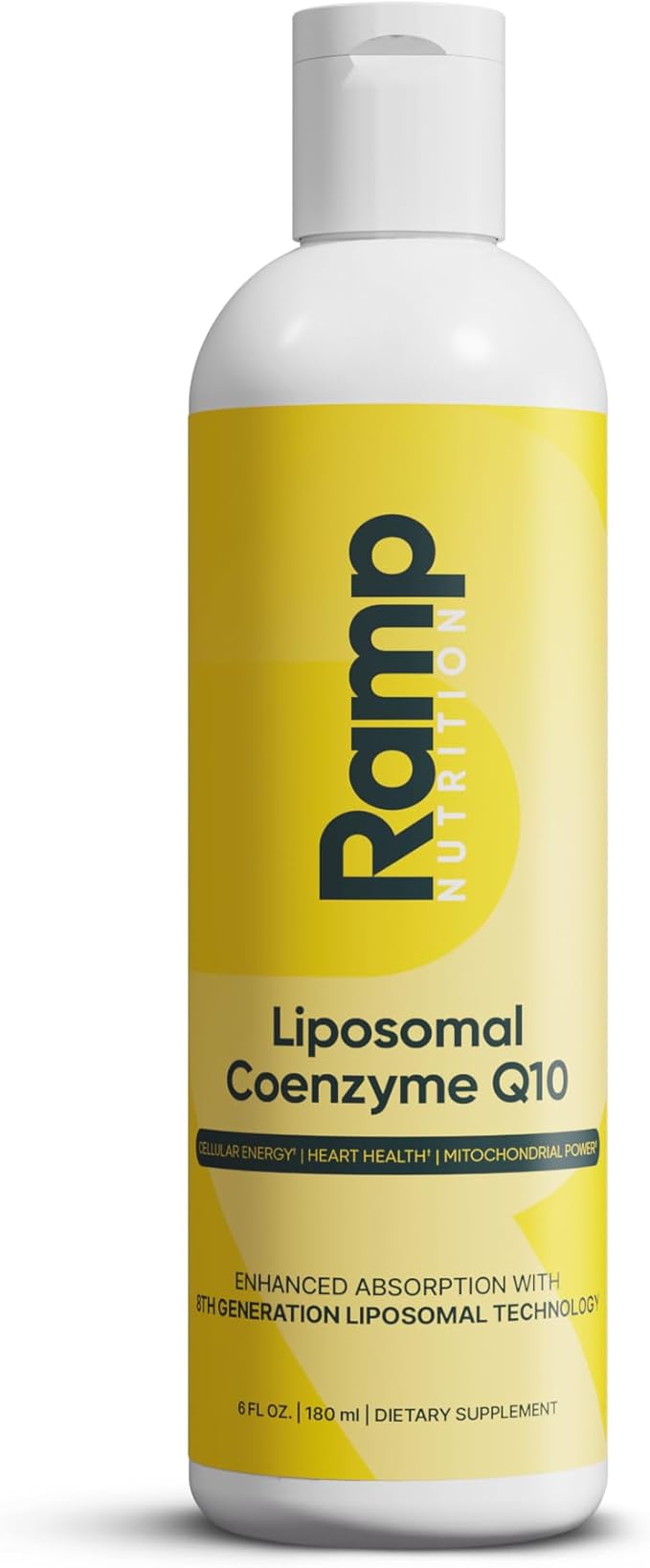 Liposomal CoQ10 Liquid – 100mg Ubiquinol CoQ10 – Liquid CoQ10 for Heart Health, Energy & Mitochondrial Support – High Absorption – Vegan, Non-GMO – 30 Servings