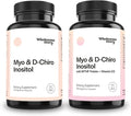 Myo & D Chiro Inositol + MTHF + Vitamin D3 | Myo-Inositol & D-Chiro Inositol Capsules with MTHF, Vitamin D3 Enhanced Bundle Supplement | Complete Hormonal & Fertility Support | 30 Servings