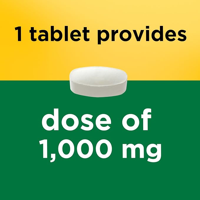 Nature Made L-Lysine 1000 mg, Dietary L-Lysine Supplements, 60 Tablets, 60 Day Supply