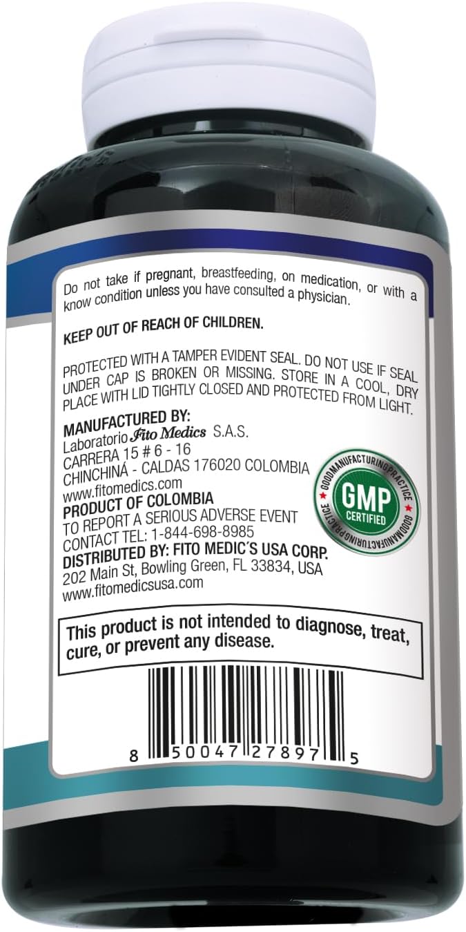 FITO Medic’S Lab Potassium Citrate Supplement, 400 Capsules, Potassium Formula