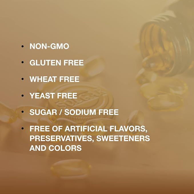 Solgar Triple Strength Omega 3 950 mg - 100 Softgels, Pack of 3 - Supports Joint & Skin Health - Non-GMO, Gluten Free, Dairy Free - 300 Total Servings