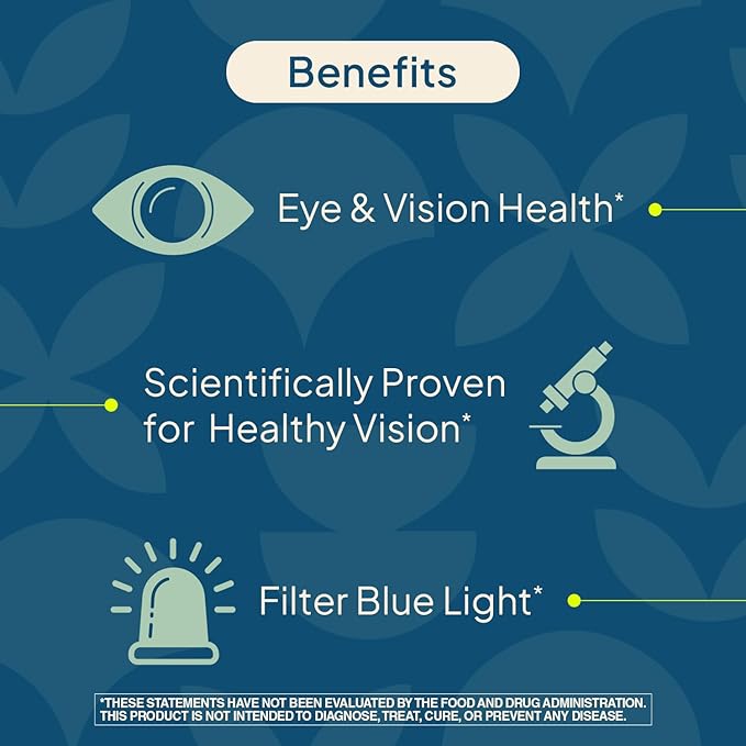 Nature's Wonder Clinical Strength Lutein 25 mg with Zeaxanthin 5 mg softgels for Adults, Supports Vision & Eye Health, Gluten Free, No Artificial Colors 90 Days Supply