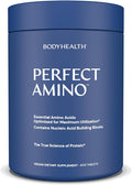 BodyHealth PerfectAmino, Essential Amino Acid with BCAAs + Lysine, Phenylalanine, Threonine, Methionine, Tryptophan, Supplement for Muscle Mass Production, Recovery & Strength (600 ct)