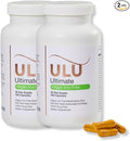 Ultimate Multivitamin: Vegan, Iron Free, Promotes Stronger Hair, Skin, & Nails and Improves Antioxidant & Energy with Better Sleep & Less Stress (Pack of Two - 360 Capsules)