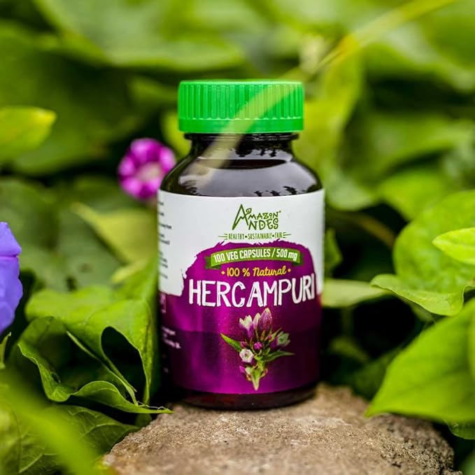 Hercampuri Capsules l 1500mg per Serving l Vegan, Non-GMO & Allegen-Free Pills l Amazon Andes
