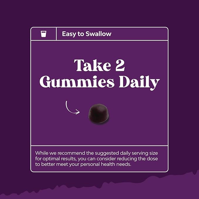 Extra Strength Iron Gummies for Women and Men - Potent 45mg per Serving Chewable Supplement for Women and Men with Vitamin C for Higher Absorption - Vegan Daily Iron Gummy No Artificial Flavors
