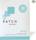 The Patch Remedy Relax Patch | L-Theanine, Lemon Balm, Valerian, Ashwagandha, Passionflower | 30 Patches
