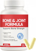 Osteo Bone & Joint Formula Forbone Density, Bone and Joint Formula Supplement, Calcium Supplements for Women with Vitamin D3, K2, Collagen Ll, Marine Multimineral Complex, 60 Capsules