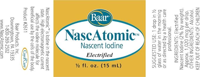 NascAtomic, Electrified Nascent Iodine 2%