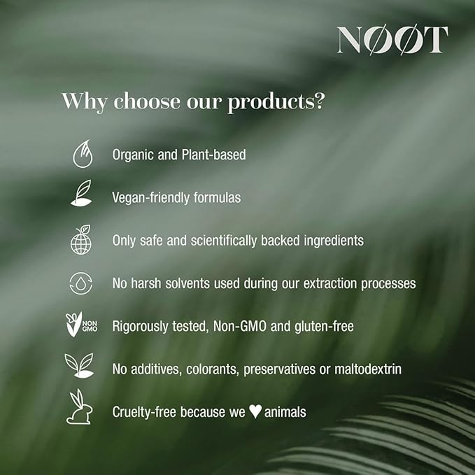 NOOT CoQ10 200mg - High Absorption-Coenzyme-Q10, Antioxidant for Heart and Cognitive Health and Immune Support, Energy Production, Ubiquinone, Vegan, Coq 10 Supplement, Nootropic, 60 Capsules
