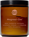 Moon Juice Magnesi-Om Magnesium Powder Supplement - Chelated Magnesium Complex + L-Theanine Blend for Rest, Relaxation & Regularity - Vegan, Non-GMO & No Sugar, Berry, 7.7 oz, 55 Servings