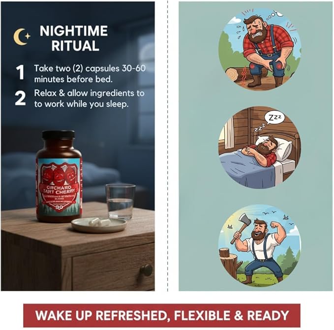 Orchard Tart Cherry - Grown in USA - Lumberjack Strength Blend