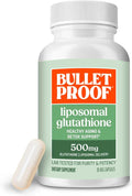 Bulletproof Liposomal Glutathione Force Antioxidant Capsules, 30 Count, Supplement for Liver & Immune Support, 30 Servings