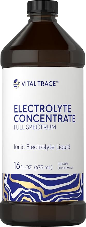 Carlyle Electrolyte Concentrate | 16 fl oz | Full Spectrum | Ionic Supplement with Magnesium, Potassium. and Sodium | Vegan, Non-GMO & Gluten Free Formula | by Vital Trace