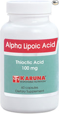 Karuna Alpha Lipoic Acid (ALA) 100mg - 60 Vegetarian Capsules