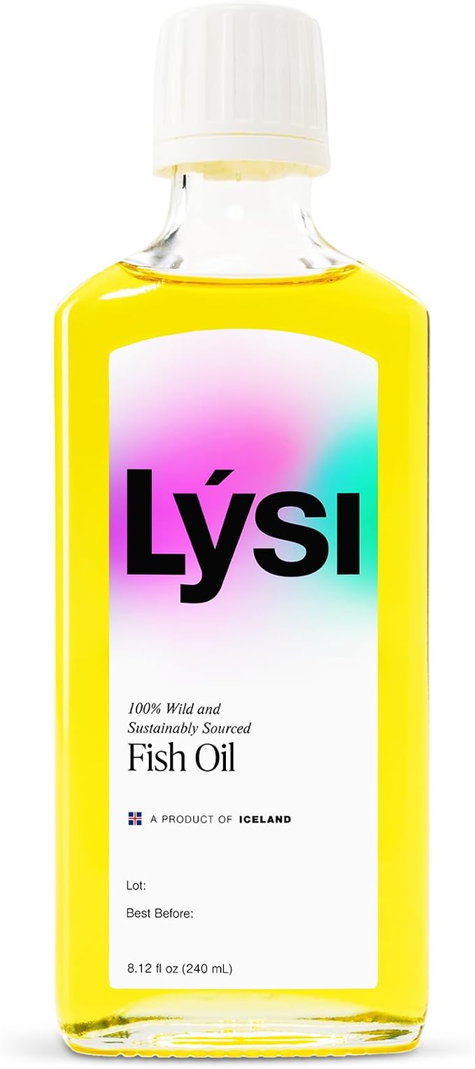 LYSI Omega 3 Fish Oil Lemon, 8.12 OZ