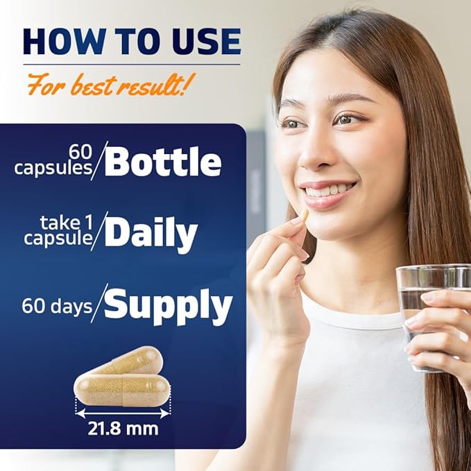 Vitamatic KSM-66 Ashwagandha Root Extract + Bioperine - 600mg, 60 Veggie Caps (1200 mg per 2 Capsules)