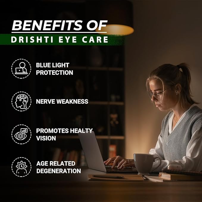 13 Herbs Eye Support Supplement with Lutein & Zeaxanthin Plant-Based Eye Vitamins for Seniors & Adults all natural eye Supplements for Clear Vision, Retinal & Macular Health 60 Tablets