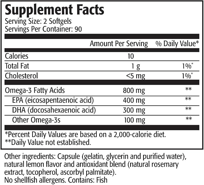 Res-Q 2500 TG Omega-3 Fish Oil Mini Gel Capsules 3-Pack