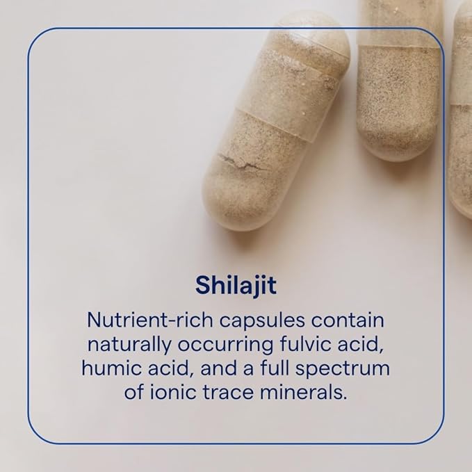 Trace Minerals Shilajit Capsules - Shilajit Supplement for Daily Wellness - Immunity Support - Energy, Brain Health & Digestion Support - 150 Count (75 Servings)