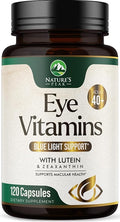 Eye Vitamins Supplements - 3x Strength Eye Health Vitamin with Lutein and Zeaxanthin - Vision Macular Health & Dry Eyes Support With Zinc, Vitamins C E & Minerals, Bottled in USA - 120 Capsules